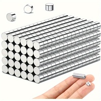 50/100PCS 4x1.5 Cost-Effective Adhesive Discs for Crafts, Business, Events  Bulk Mini Magnets 4x1.5mm