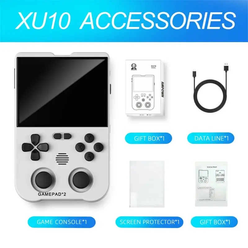 Linux Comfortable Easy To Use Long Battery Life Ergonomic Design High Resolution Display Handheld Console Mini Convenient