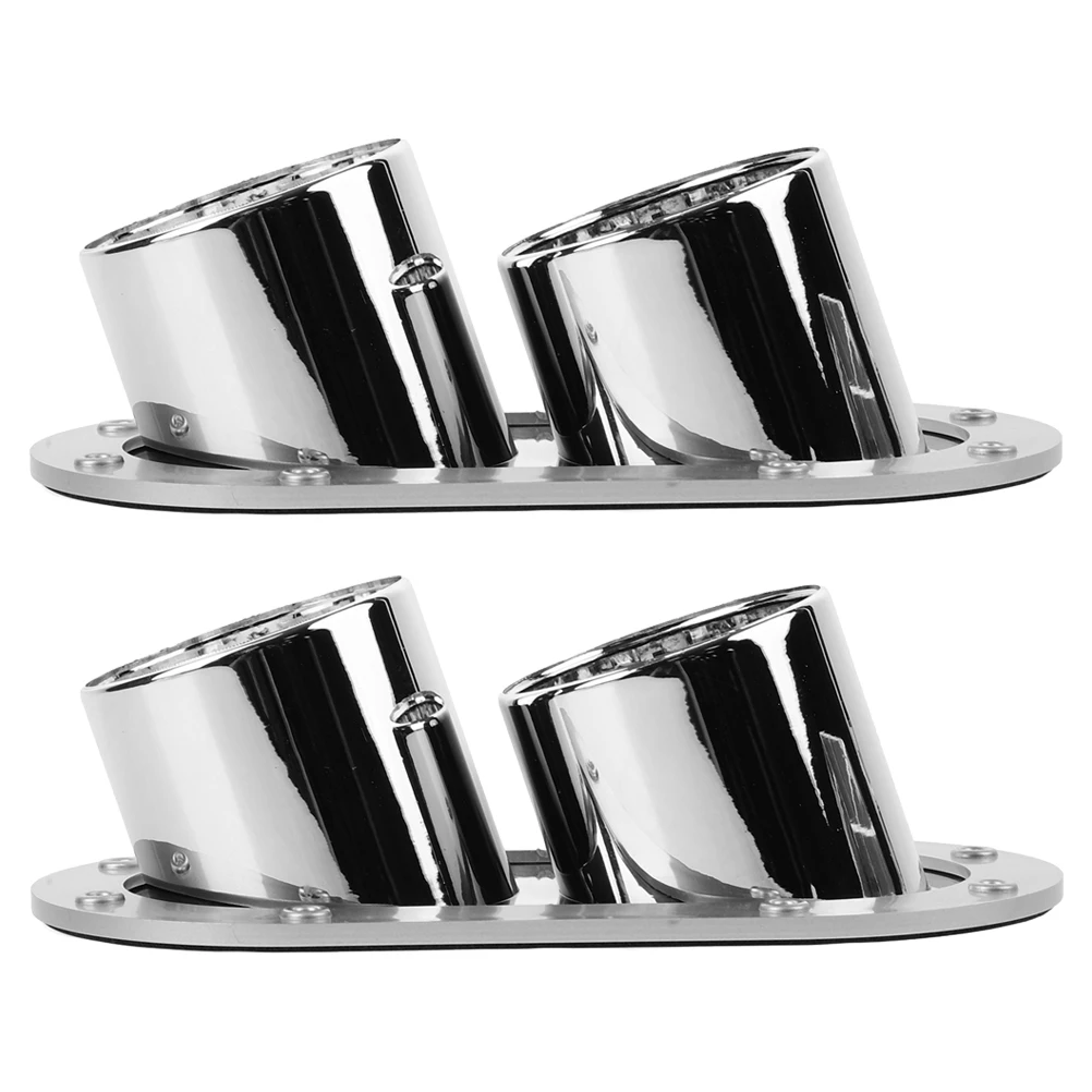 

2pcs Car Bumper Anti-collision Rubber Decorative Strip Styling Tube Protection Accessory Universal Fit