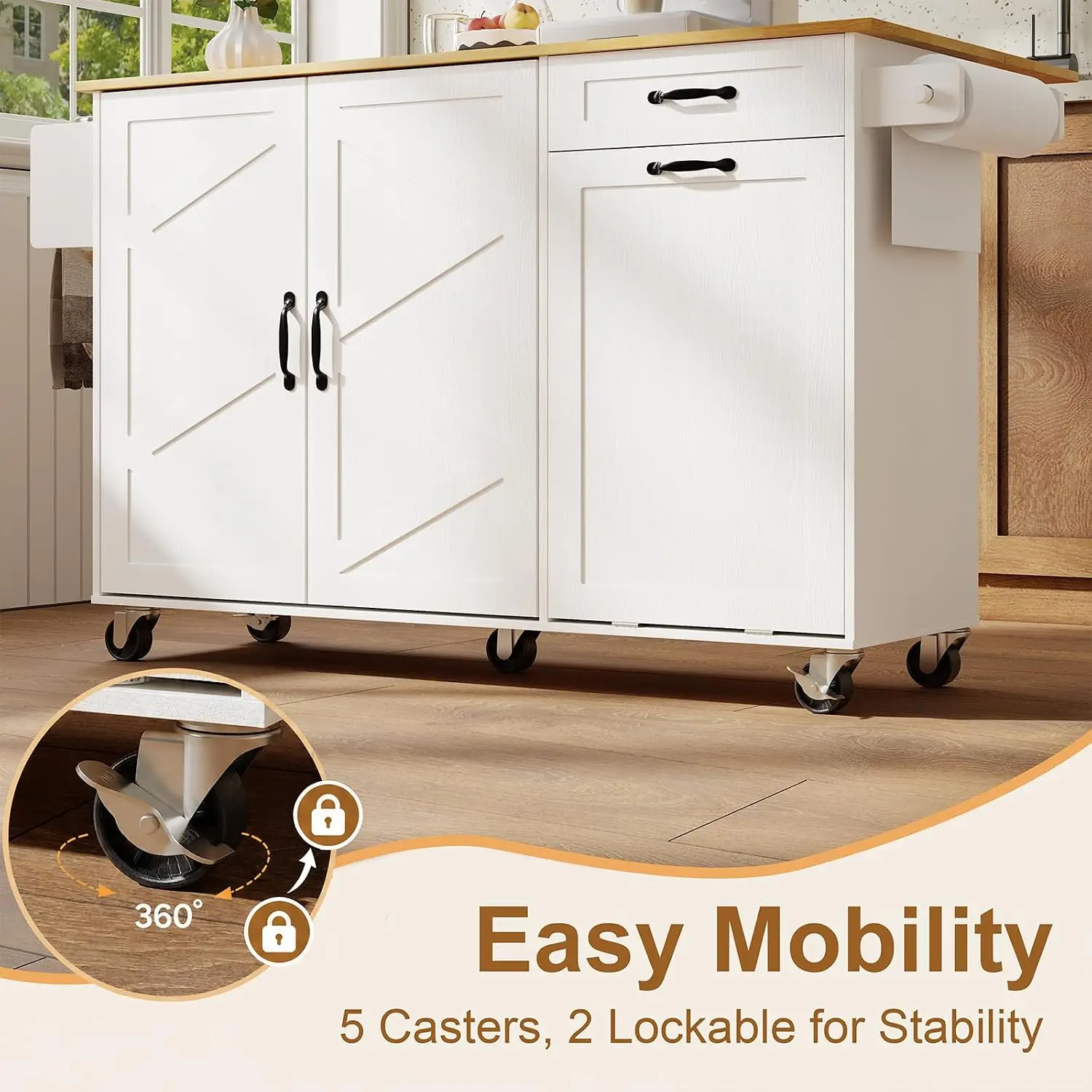 Thumbnail 4 - #7 Low Price Kitchen Island Carts Deals