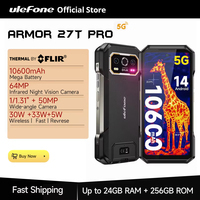 Ulefone Armor 27T Pro 5G THERMAL BY FLIR® Rugged Phone 10600mAh Android 14 Smartphone 64MP 6.78\