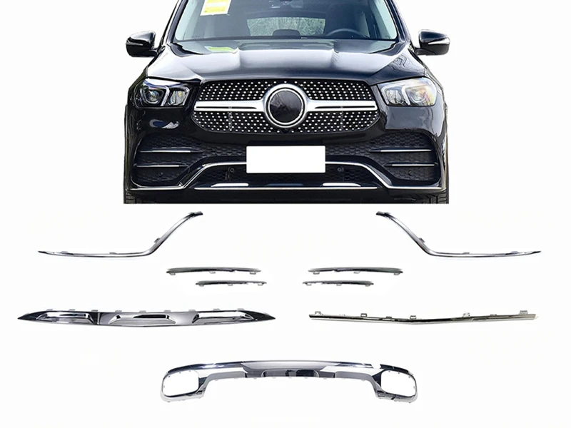 

Накладка на передний/задний бампер для Mercedes-Benz GLE350 GLE450 2020-2023 гг.
