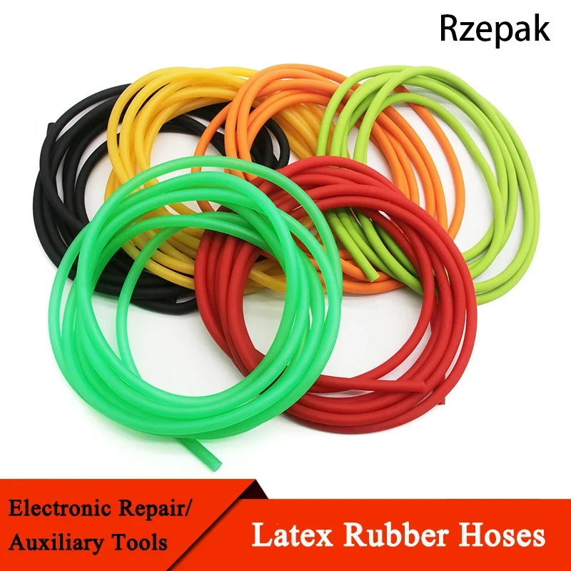 

1/3m Nature Latex Rubber Tube 1.6 2 3 4 5 6 7 9 10 12 14 17mm High Elasticity Surgical Medical Tube Slingshot With Elastic Band