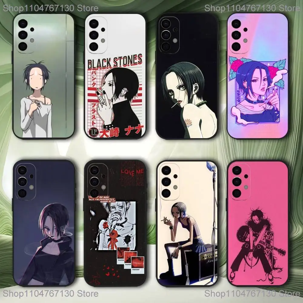 

Cartoon Anime Oosaki N-Nana Phone Case For Samsung S25,S24,S21,S22,S23,S30,Ultra,S20,Plus,Fe,Lite,5G Black Cover