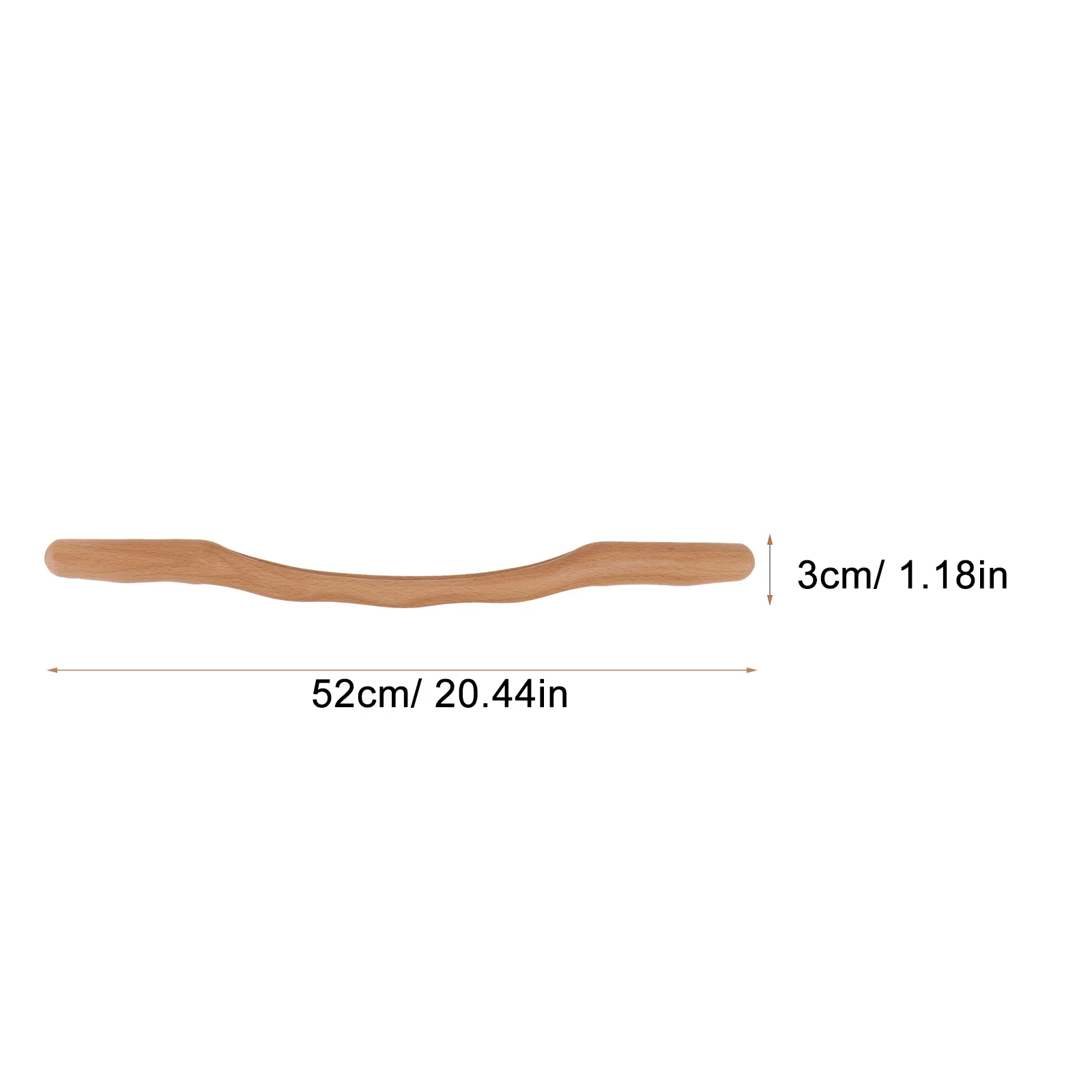 Barras de masaje de madera de primera calidad, palo de madera Guasha para raspar el cuerpo, masaje de pies, espalda, hombros, cuello, belleza portátil, 4 Uds.