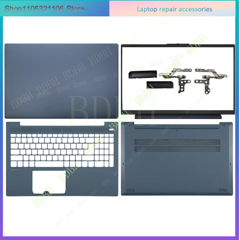 Para Lenovo ideapad 5 15IIL05 15ITL05 cubierta trasera LCD/bisel/reposamanos/basura de la computadora/portillas