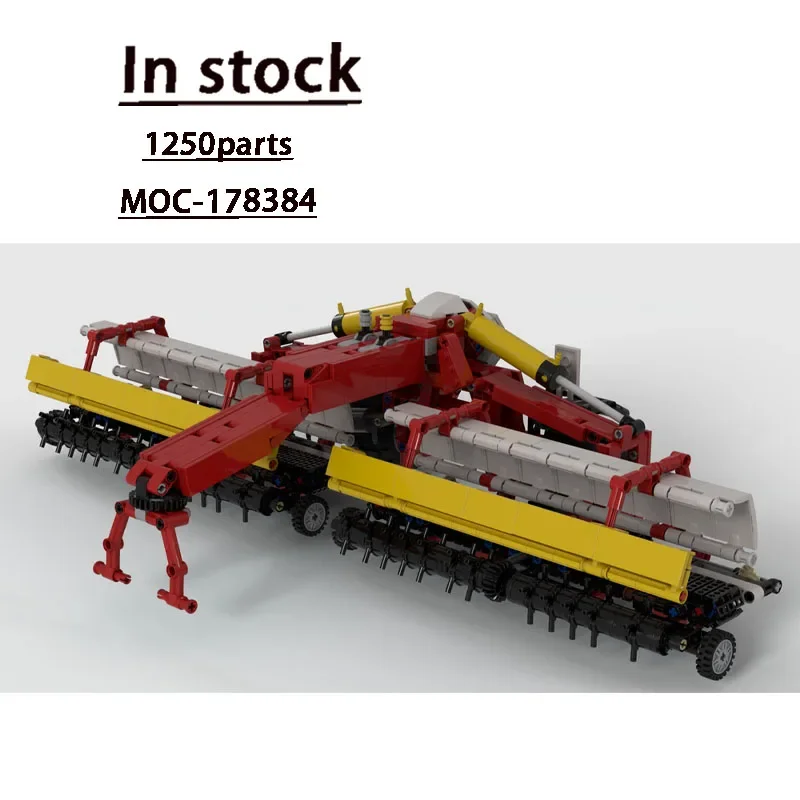 MOC-174668 Agricultural Tractor MOC-151615 Transport Harvesting Transporter Series Merge Assembly Splicing Building Block Model