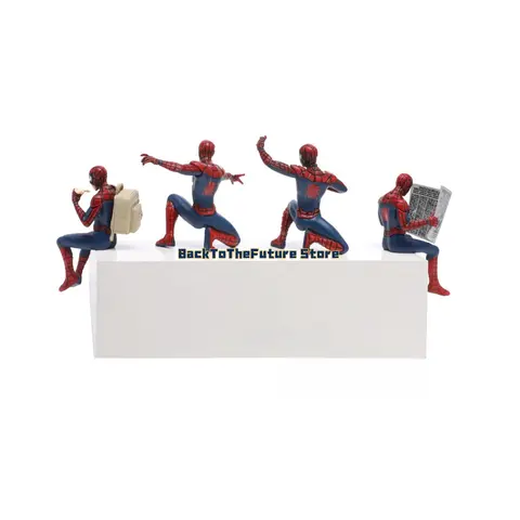 Hasbro Marvel Spider-Man Superhjälte Spiderman 7-9cm Actionfigur Spider-Man Anime Samling Mini Leksaker Modell Barn Present 10 best sales figurmodell - №2