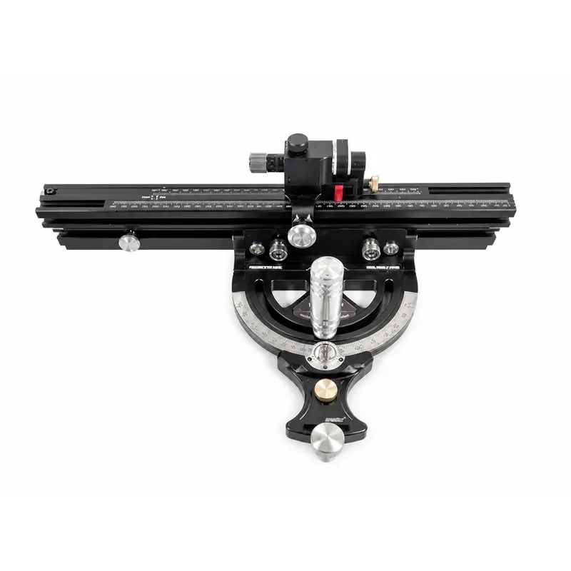 Table Saw Fence Scale Push Block Woodworking DIY Guide Rail Limit Ruler Adjustment Tool for Sliding Saw