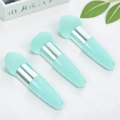 3-teiliges Make-up-Schwamm-Pinsel-Set, Premium-Latex, hochdichter Puff für nasses, trockenes Foundation-Anwendungsgerät, tragbares Schönheitsschwamm-Werkzeug
