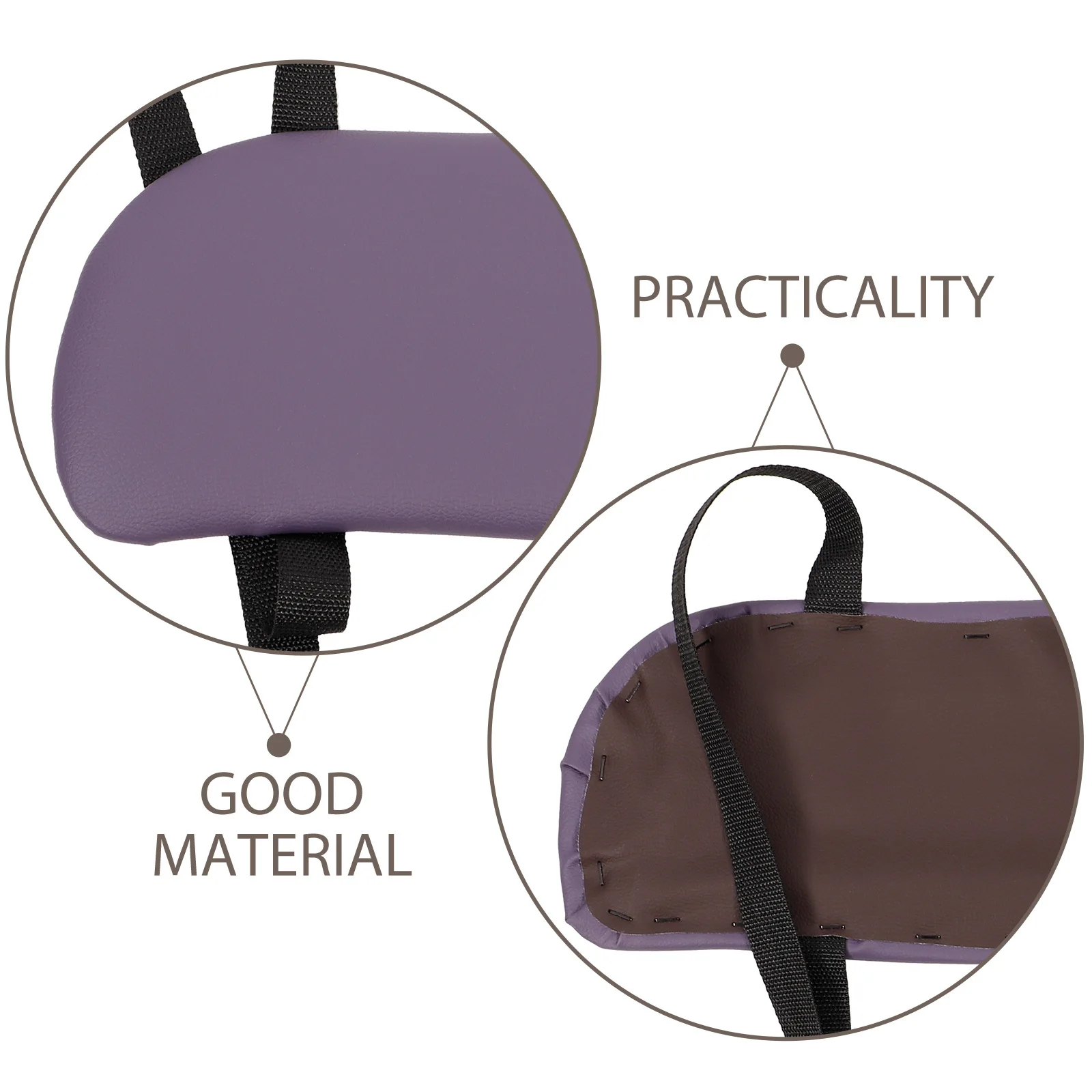 

Arm Rest Support For Massage Beds Beauty Massage Table Armrest Pu Sponge Ergonomic Design Multifunctional Hanging Shelf