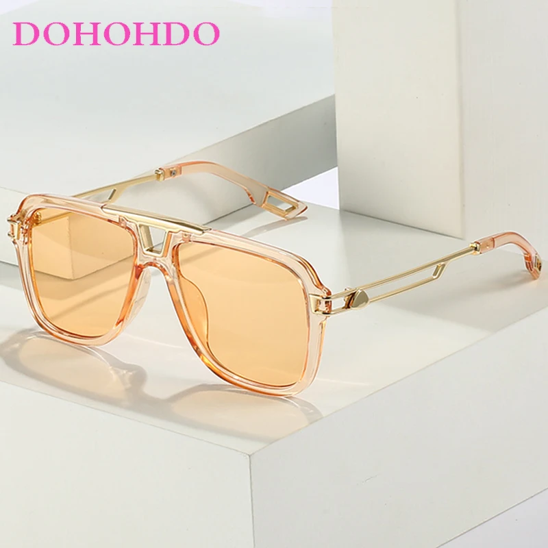 

New Luxury Metal Pilot Sunglasses For Women Men Trendy Brand Designer Outdoor Sunglasses Summer Traveling Driving Shades UV400