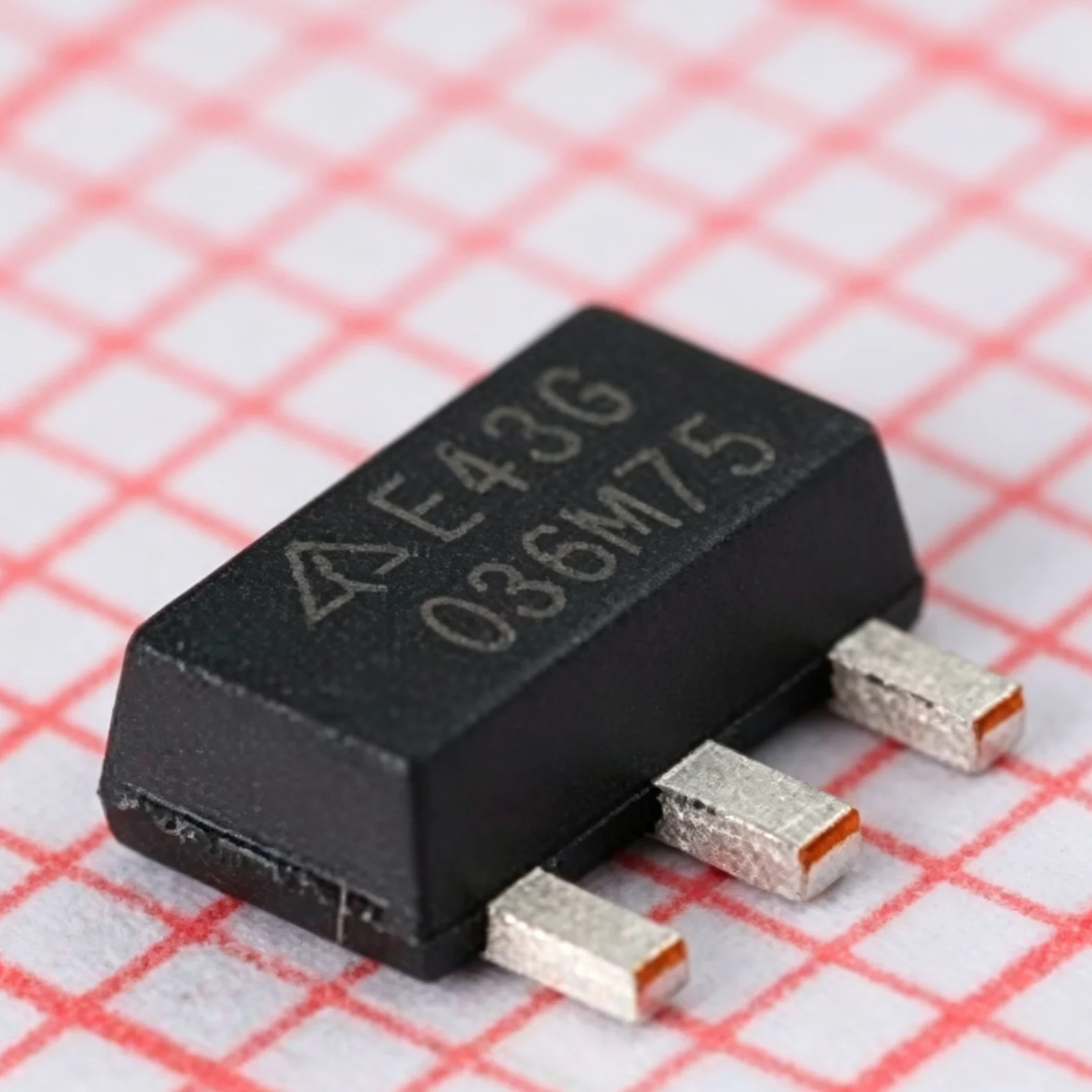 20PCS AS431ARTR-E1 Marking E43G SOT-89-3 Adjustable 100mA 0.1A 2.5V~36V NEW Original Chip IC VREF SHUNT ADJ 0.5% REGULATORS