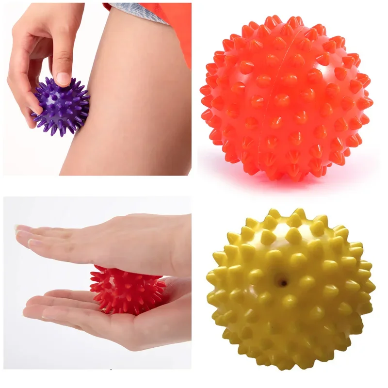 Hedgehog Massage Ball Yoga Fascia Ball Sports Fitness Muscle Relaxation Massage Stick Shoulder Neck Leg Sole Meridian Ball