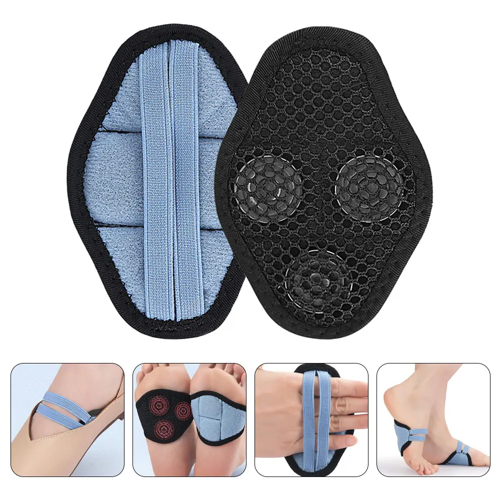 

1pcs 1 Pair Magnetic Arch Support Pads Elastic Shoe Inserts Foot Pain Relief Comfortable Insoles For Boots Sandals High Heels