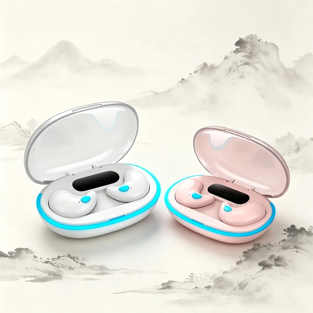 Wireless Earbuds Bluetooth Headset Smart-touch Bluetooth Headphones Allow Seamless Volume Control Without Reaching for Phones