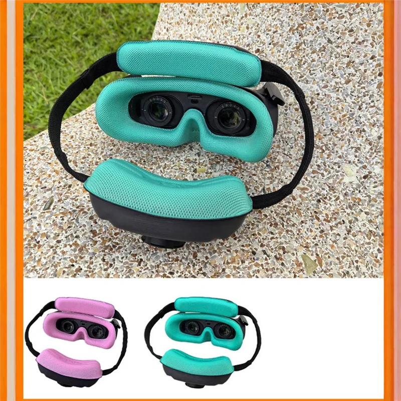 【Sleek Design】Comfort-Upgrade Face Mask/Forehead/Back-Of-Head Pad Compatible With For DJI Avata 2 Goggles 3 Modification Accesso