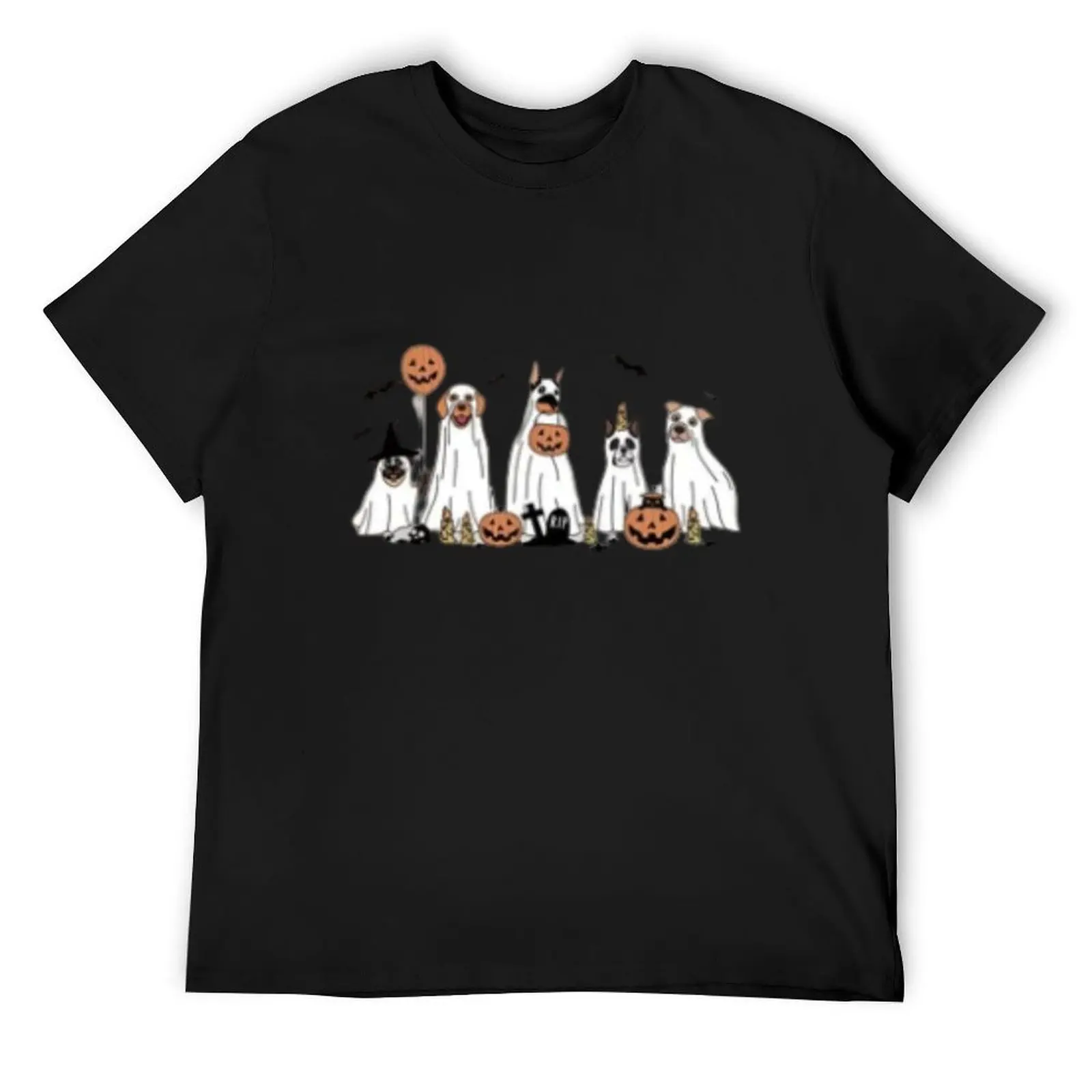 

Halloween Dog Sweatshirt,Ghost Dog Merch T-Shirt kawaii clothes korean fashion men t shirts