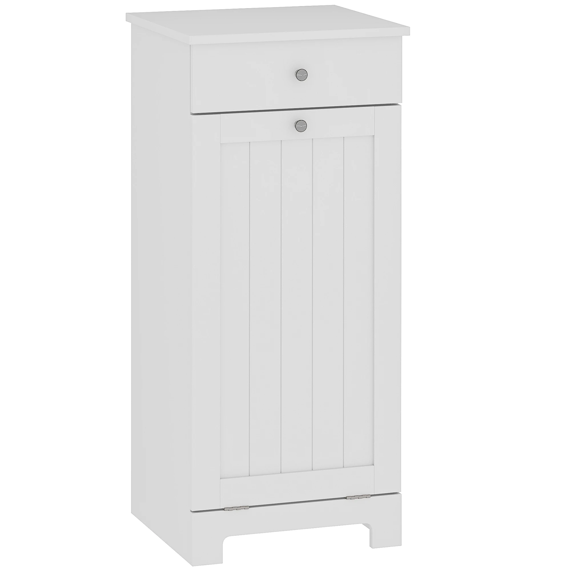Homcom Armario De Baño Con Cesto Ropa Sucia Abatible, Mueble Ropa Sucia Con Bolsa De Tela Plegable Y Cajón, Ideal Para Lavandería, Blanco, 40X38X90 Cm — -73%, 142.45€ Coupon, from 50.21€ – 73% descuento – €50.21