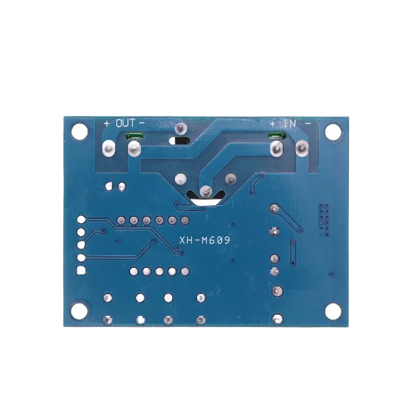 XH-M609 DC 12V-36V digital display voltage protection module lithium battery undervoltage loss low battery disconnection