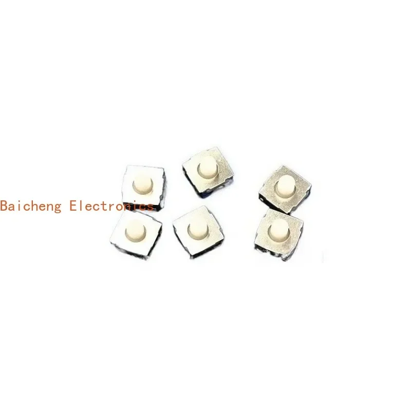 100PCS SKRAACE010 6 * 6 * 5 internal patch 4-pin soft silicone waterproof and dustproof button switch