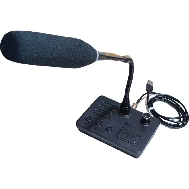USB Desktop Microphone with Foot Switch view 2