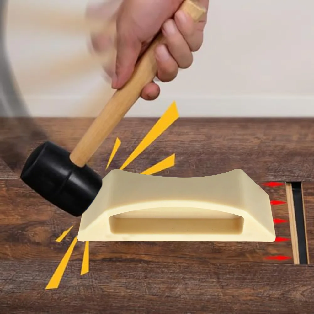 Flooring Gap Repair Kit For Hardwood And Laminate Floors Seamless Alignment Reusable Pads Rubber Hammer DIY Home Improvement