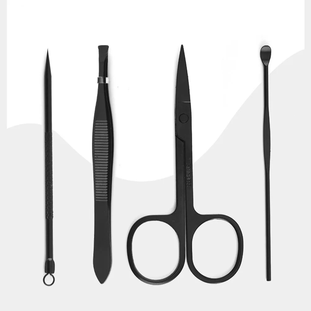 

1 Set of 12PCS Nail Clippers Stainless Steel Fingernail Toenail Clippers Nail Trimming Cutters with Storage Case(Grey)