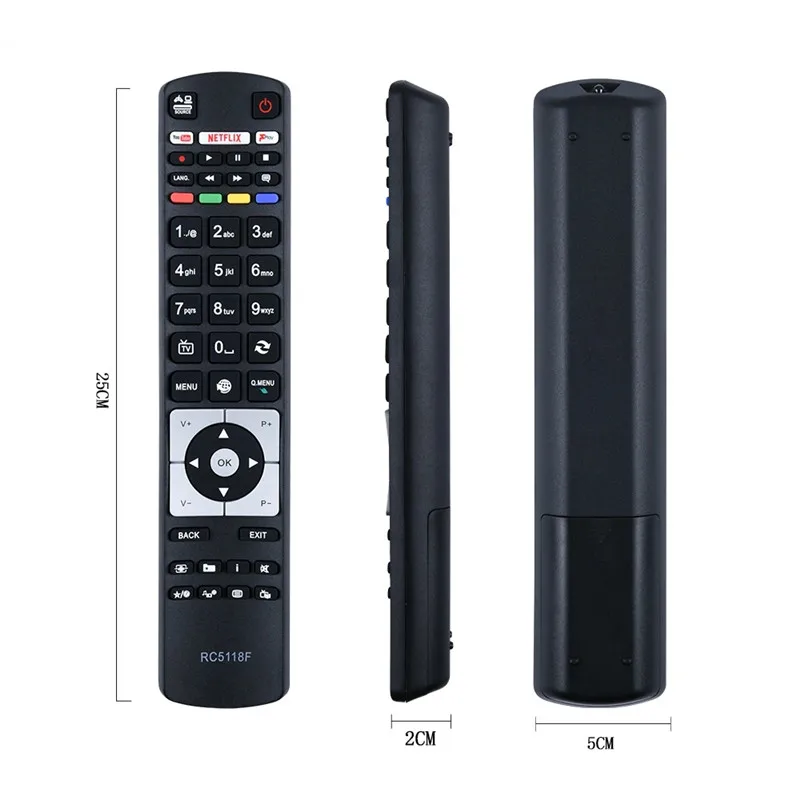 RC5118F RC5117 RC5118 Remote Control For Hitachi TV 32HB16J61UB 43HB16J72U 55HK15T74U 32HB16J61UA 24HB11J65U 43HB16T72U 50HB16T