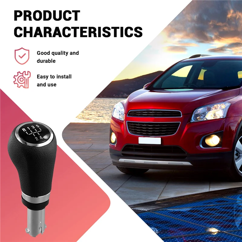 

Efficientt-Car Shift Hand Ball Gear Lever Head Gear Shift Handle For Trax 2011-2020