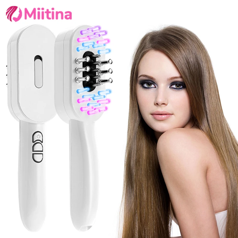 Multi Functional Current Steam Spray Healthy Hair Combs Anion Hairdressing Massage Combs Two in One All The Time Hair Combs