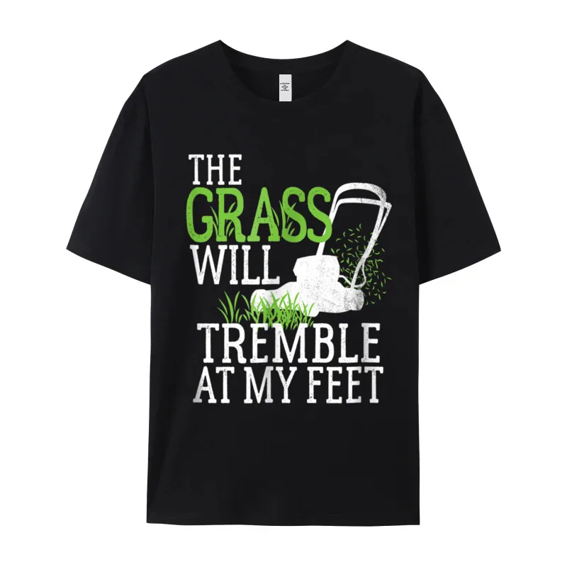 Lawn Care Shirts Funny Lawn Graphic Mens T Shirt Round Collar Short Sleeve All Cotton Tops & Tees Slogan Tops T Shirt