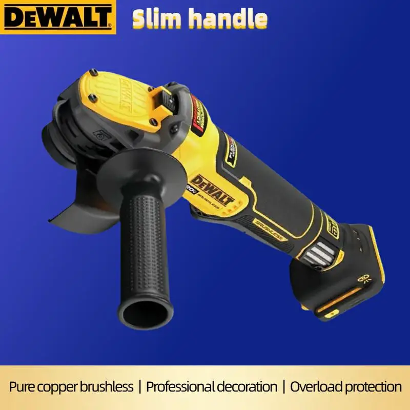 

Новая угловая шлифмашина DEWALT DCG409 2026 года, 20В, беспроводная, бесщеточная, 125 мм, перезаряжаемая, портативная, для резки и полировки