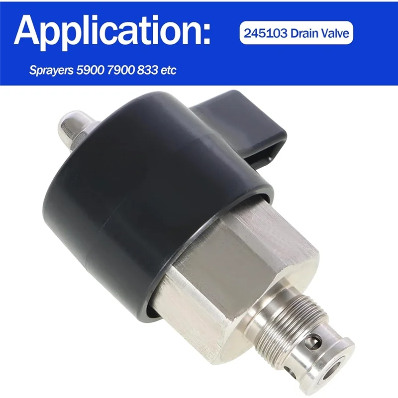 استبدال صمام تصريف الصمام بدون هواء من الفولاذ المقاوم للصدأ - مناسب لنماذج 5900، 7900، 833 - جزء متين ومقاوم للصدأ 245103 #3