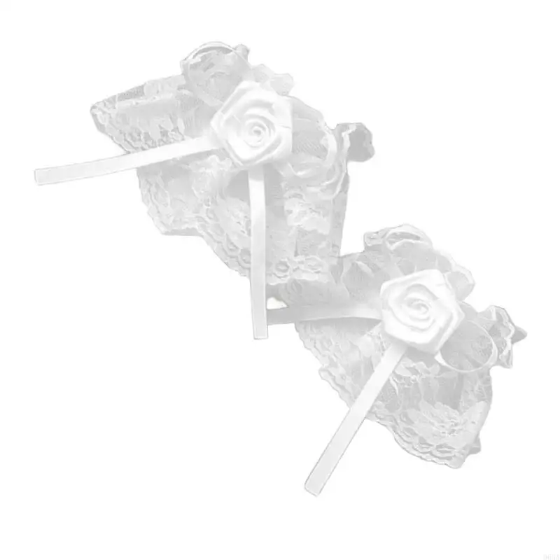Phụ nữ giả tay tay áo ren cổ tay còng hoa hồng ren còng trang trí công phu 964a