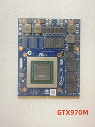 Original GTX m gtx GTX 970m video graphics card, 6 go VGA for MSI 16f3 16f4 1762 gt60 gt70 gt780dx laptop computer, tested