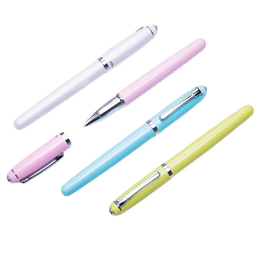 EF0.38mm Fountain Pens Smooth Writing Calligraphy Signature Pen Drawing Fine Pointed Metal Ink Pen Office Accessories