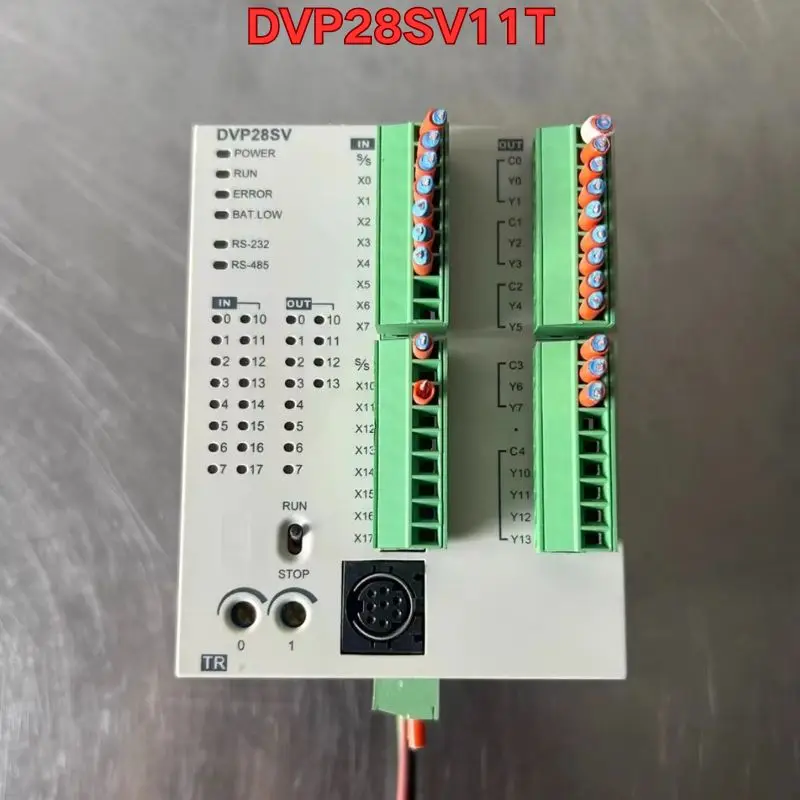 

Second-hand PLC module DVP28SV11T function intact