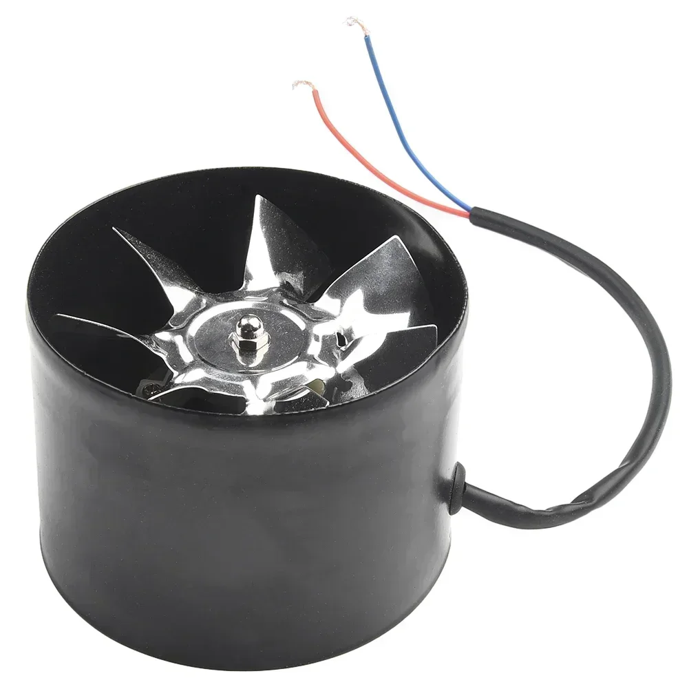 Durable Exhaust Fan Extractor Iron Pipe Fan Quiet Smoke Strong Suction 100 Mm 140 M³/H 1PC 20W 220V 50Hz Duct Fan