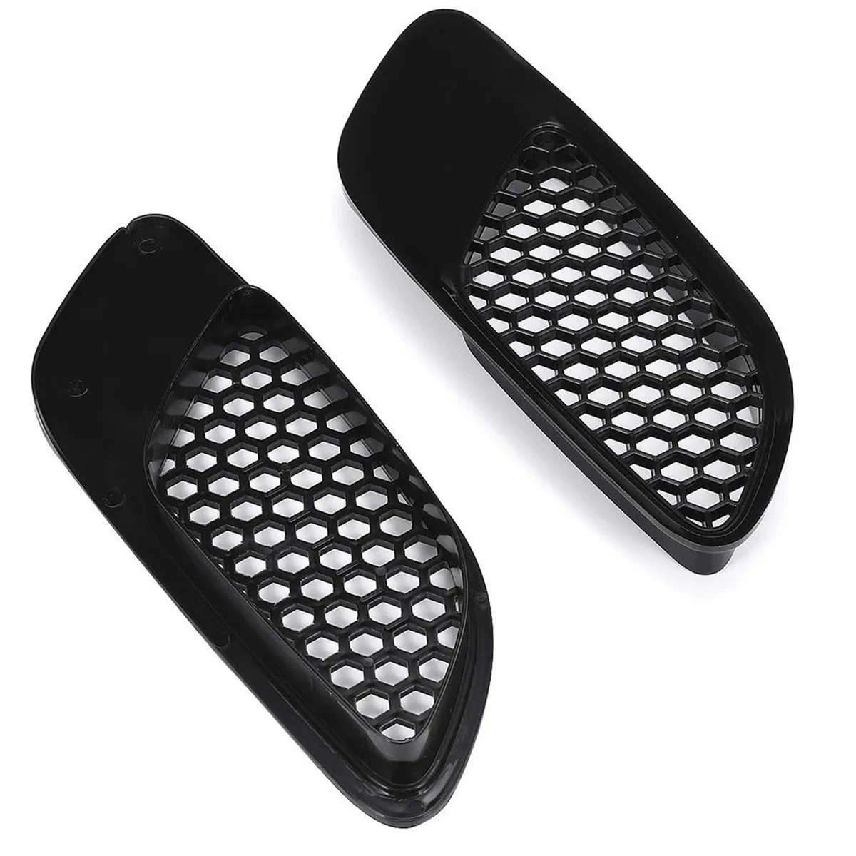 4PCS Air Vent for Real M3 Model Car Front Air Scoop Bonnet Vent Hood Vent Louvers For-BMW E90 E91 E92 E93 M3 ABS