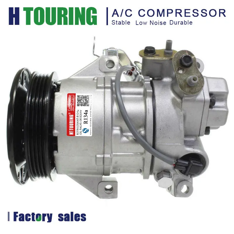 For Denso Toyota Yaris Ac Compressor 1.3 5SER09C 88310-52551 88310-52492 8831052551 8831052492 4472209734 4472602333 447260-2333