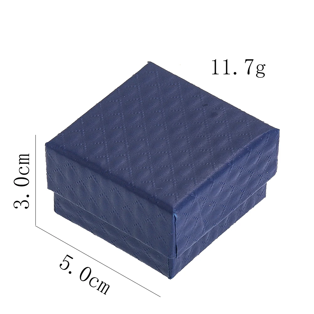 Portable Square Jewelry Organizer Storage Box Necklace Earrings Ring Display Gift Boxes Paper Jewellry Packaging Container