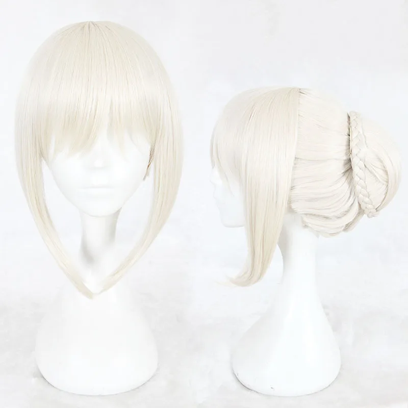 

Xiu Dan Fate Stay Night/Zero Blackened Saber Big Bun Косплей Парик 353A