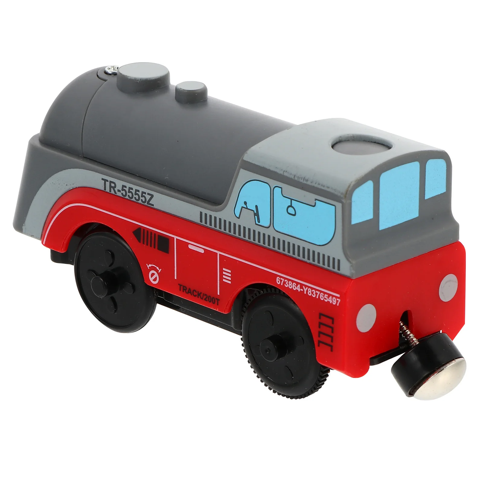 

1Pcs Connectable Train Head High Quality Material Safe Durable Red Electric Train Plaything Children Locomotive Toy