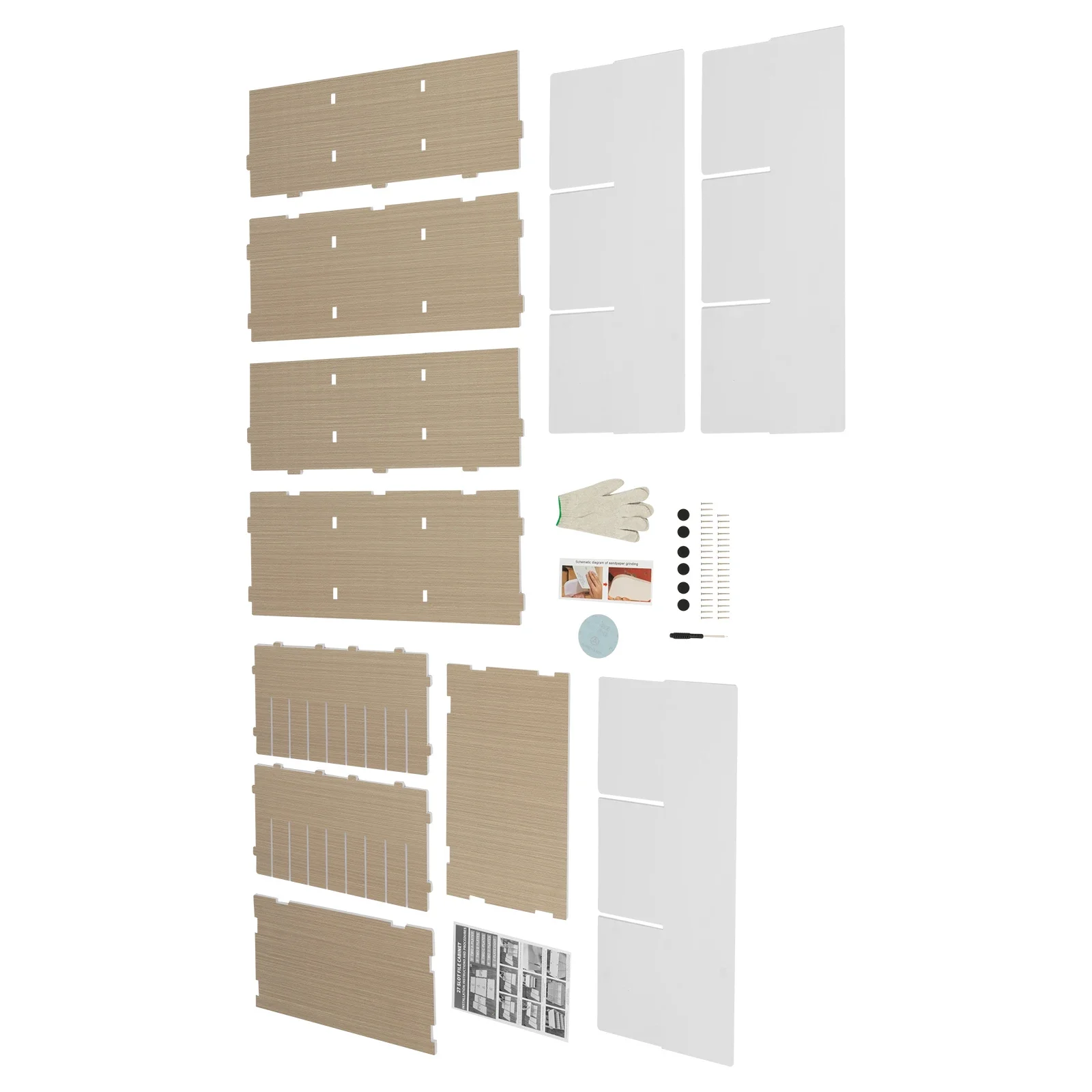 منظم أدب سطح المكتب، فارز ملفات قابل للتعديل، حامل مجلات مركز البريد، 27 حجرة