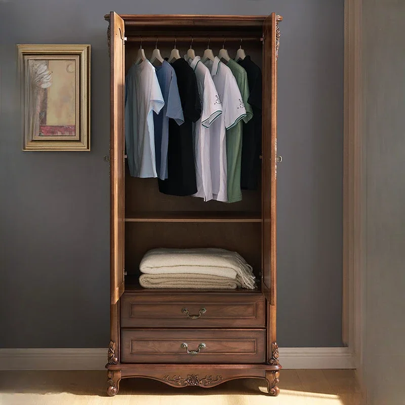 Drawer Wood Wardrobe Nordic Multilayer Doors Open Closets Bedroom Wardrobe Cabinet Shelves Armario Ropero Dormitorio Furniture