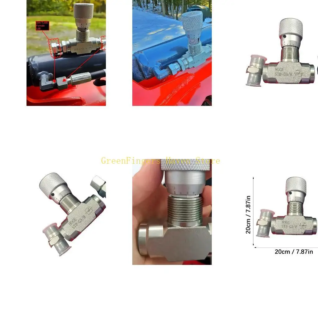 

F68D 3/8Inch Flows Control Valves High Pressure Precisions Speed Regulating Valves