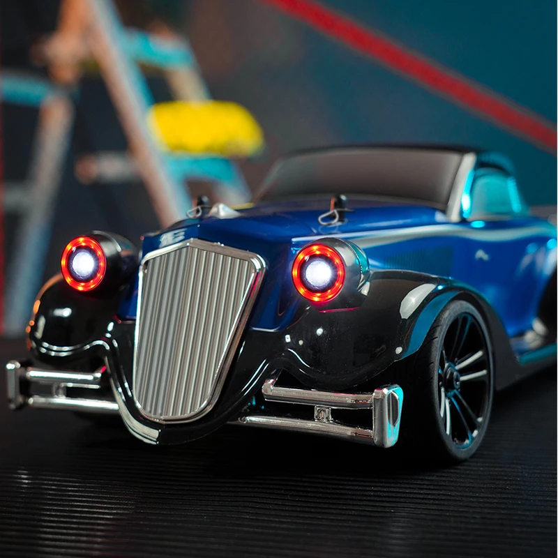 سيارة 1:16 عالية السرعة بجهاز تحكم عن بعد AWD سيارة كهربائية مسطحة للجري سيارة سباق احترافية 35 كم/ساعة RC نموذج سيارة لعبة هدية