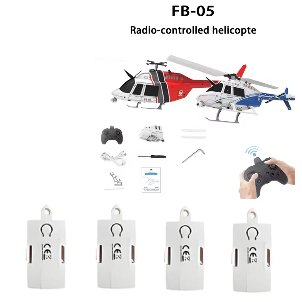 

2/3/4pcs 3.7v 500mAh Battery Use For FB-05 Helicopter