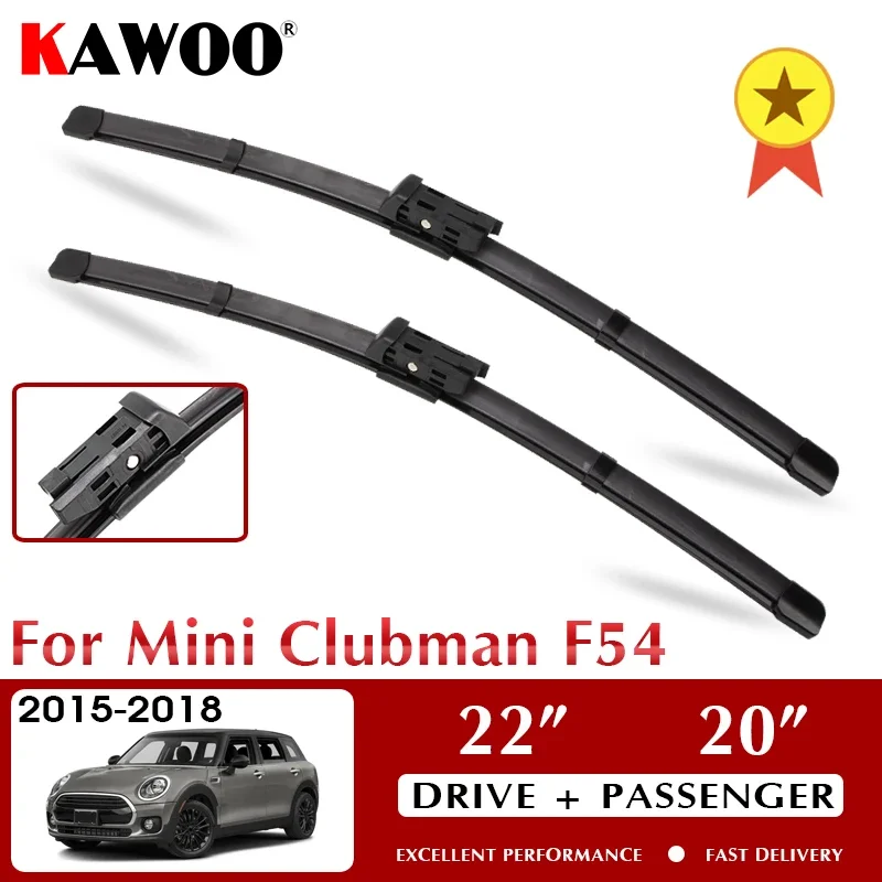 

Car Wiper Front Car Wiper Blade For Mini Clubman F54 2015 2016 2017 2018 Windshield Windscreen Window 22"+20" LHD RHD